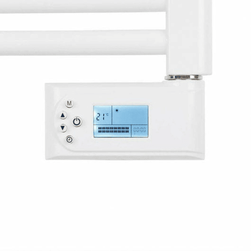 Toalheiro Elétrico de Parede Orbegozo THA 315 54,5 x 12 x 88 cm Branco Preto Metal