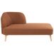 Beliani Chaise longue izquierdo Poliéster TANLAY Beliani Chaise longue izquierdo Poliéster TANLAY Marrón