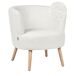 Beliani Sillón ODENZEN Beliani Sillón ODENZEN Blanco
