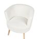 Beliani Sillón ODENZEN Beliani Sillón ODENZEN Blanco