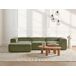 Beliani Sillón modular Pana ARDAL Beliani Sillón modular Pana ARDAL Verde