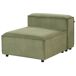 Beliani Sillón modular Pana ARDAL Beliani Sillón modular Pana ARDAL Verde