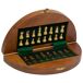 Ajedrez magnético con caja semiredonda de madera Ajedrez magnético con caja semiredonda de madera Marron