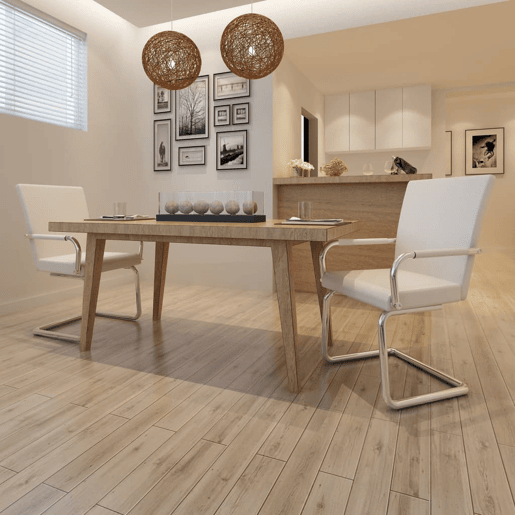 Cadeiras de jantar 2 pcs com um design Branco moderno de couro artificial Cadeiras de jantar 2 pcs com um design Branco moderno de couro artificial