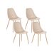 Beliani Silla de comedor HAZELTON Beliani Silla de comedor HAZELTON Beige