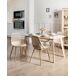 Beliani Silla de comedor HAZELTON Beliani Silla de comedor HAZELTON Beige