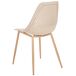 Beliani Silla de comedor HAZELTON Beliani Silla de comedor HAZELTON Beige
