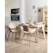 Beliani Silla de comedor MILLERS Beliani Silla de comedor MILLERS Beige