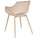 Beliani Silla de comedor MILLERS Beliani Silla de comedor MILLERS Beige