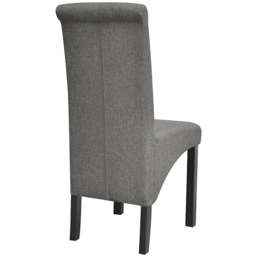 vidaXL Cadeiras de jantar 2 pcs tecido cinzento-claro vidaXL Cadeiras de jantar 2 pcs tecido cinzento-claro
