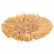 Figura decoración de pared de fibra natural Figura decoración de pared de fibra natural Marrón