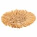 Figura decoración de pared de fibra natural Figura decoración de pared de fibra natural Marrón