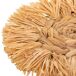 Figura decoración de pared de fibra natural Figura decoración de pared de fibra natural Marrón