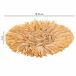 Figura decoración de pared de fibra natural Figura decoración de pared de fibra natural Marrón