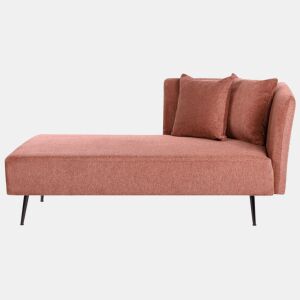 Beliani Chaise longue à direita Poliéster RIOM