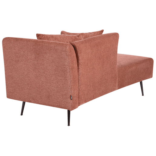 Beliani Chaise longue à direita Poliéster RIOM