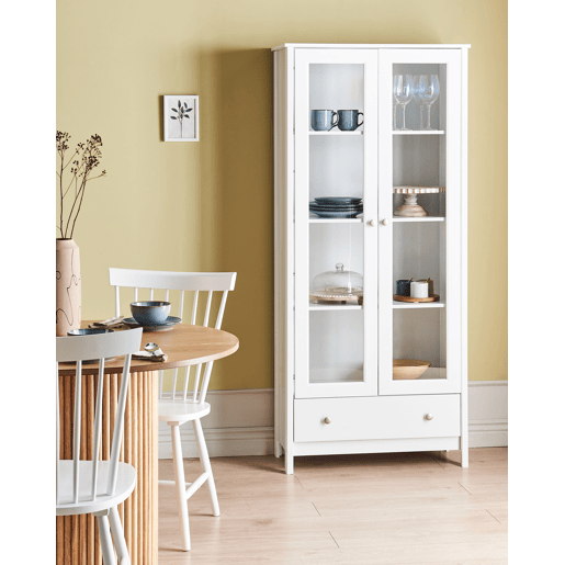 Armário expositor NORNALUP 80 cm Branco