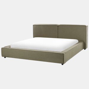 Cama Tecido LINARDS 180 x 200 cm Verde