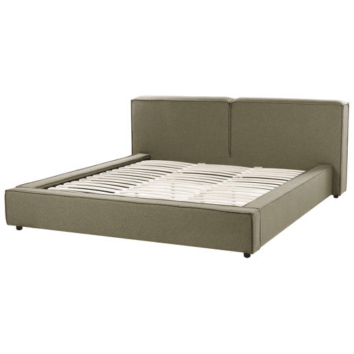 Cama Tecido LINARDS 180 x 200 cm Verde