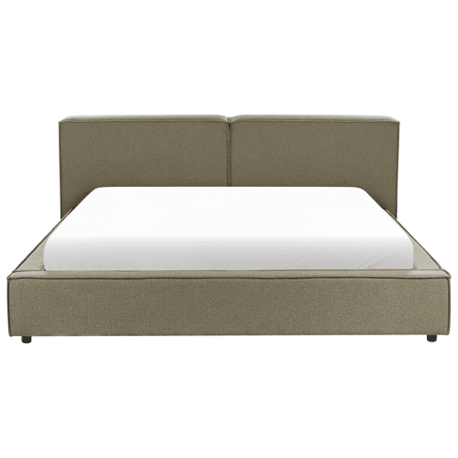 Cama Tecido LINARDS 180 x 200 cm Verde