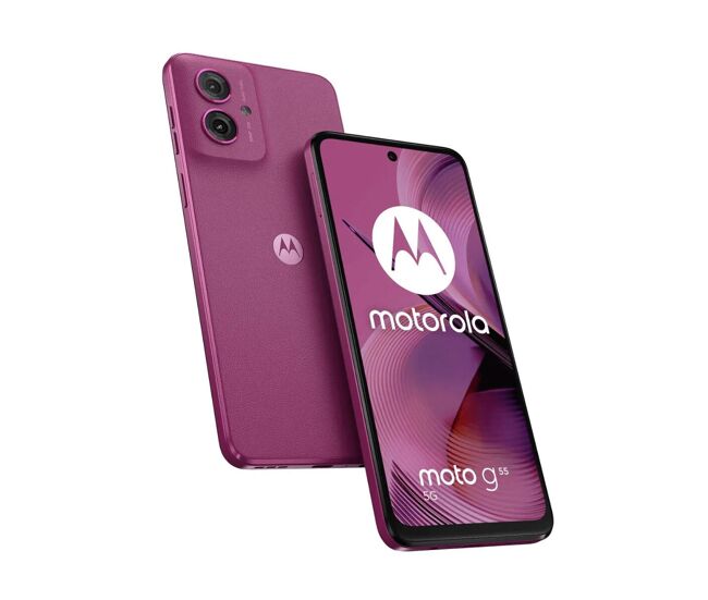 Smartphone motorola moto g55 5g 6,5" octa core 8 gb 256 gb púrpura