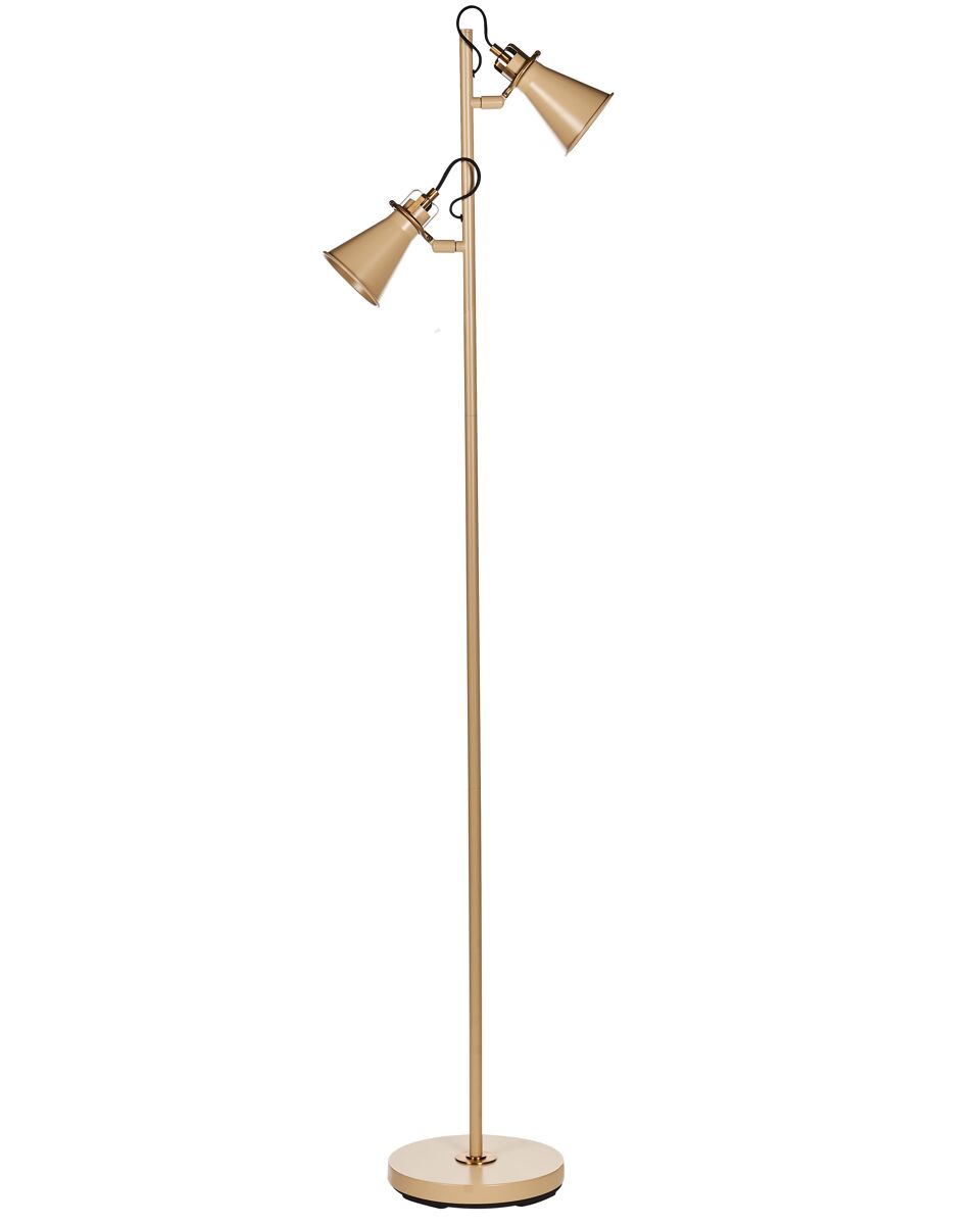 Beliani Lámpara de pie MOYOLA