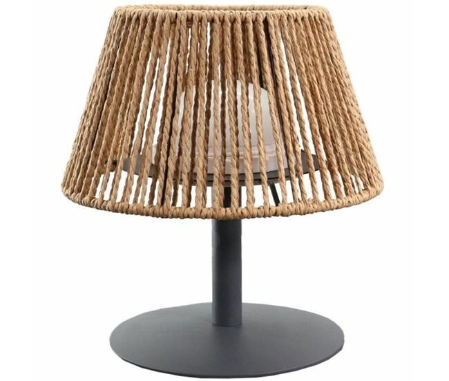 Lámpara de led lumisky standy mini raffy marrón plástico