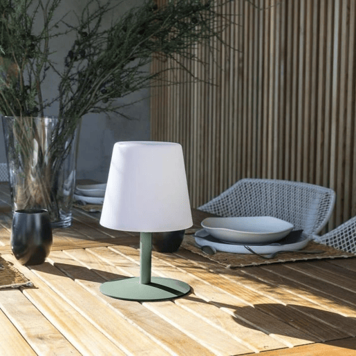 Lâmpada de LED Lumisky Standy Mini Verde BrancoVerde Polietileno