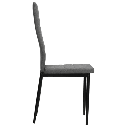 vidaXL Cadeiras de jantar 6 pcs tecido cinzento-claro vidaXL Cadeiras de jantar 6 pcs tecido cinzento-claro