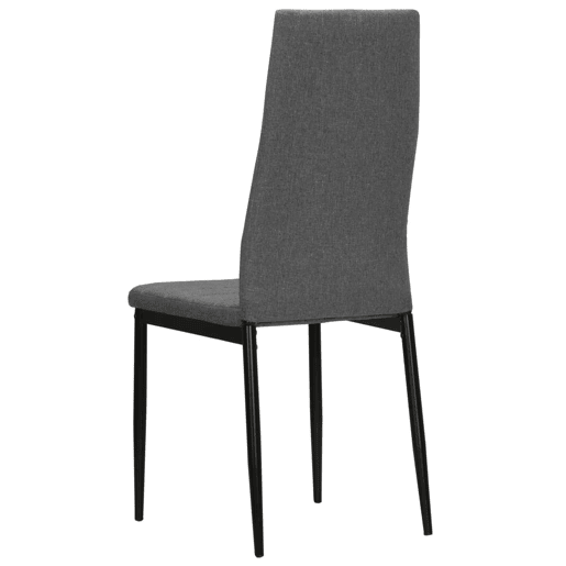 vidaXL Cadeiras de jantar 6 pcs tecido cinzento-claro vidaXL Cadeiras de jantar 6 pcs tecido cinzento-claro
