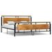Estructura de cama 200x200 Estructura de cama 200x200 Negro