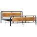 Estructura de cama 200x200 Estructura de cama 200x200 Negro