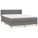 Cama box spring 140x200 Cama box spring 140x200 Gris Oscuro