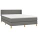 Cama box spring 140x200 Cama box spring 140x200 Gris Oscuro