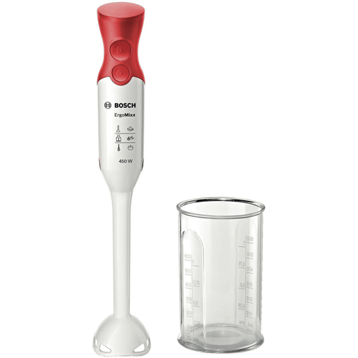 Batedora de Mão BOSCH MSM64010 Branco Vermelho 450 W