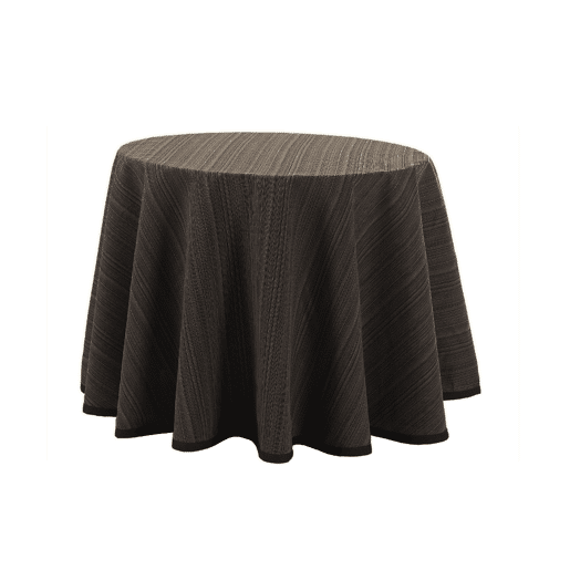 Saia de Mesa Camilla Riby Redondo 100cm Chocolate Donegal Collections
