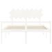 Estructura de cama 140x190 Estructura de cama 140x190 Blanco