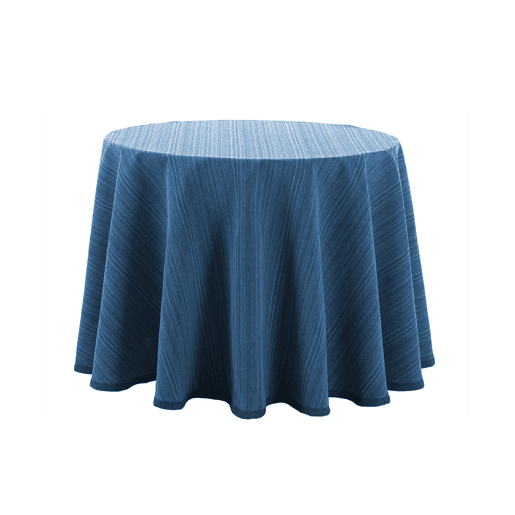 Saia de Mesa Camilla Riby Redondo 60cm Azul Donegal Collections