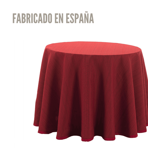 Saia de Mesa Camilla Riby 60x110cm Rojo Donegal Collections