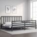 Estructura de cama 200x200 Estructura de cama 200x200 Gris