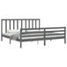 Estructura de cama 200x200 Estructura de cama 200x200 Gris