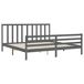 Estructura de cama 200x200 Estructura de cama 200x200 Gris