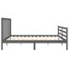 Estructura de cama 200x200 Estructura de cama 200x200 Gris