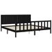 Estructura de cama 200x200 Estructura de cama 200x200 Negro
