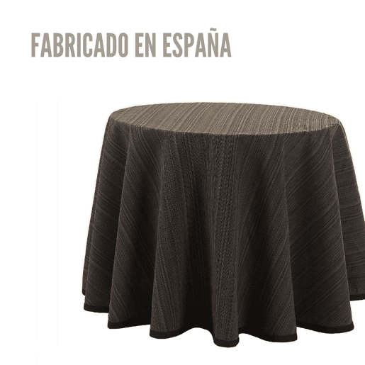 Saia de Mesa Camilla Riby Redondo 70cm Chocolate Donegal Collections