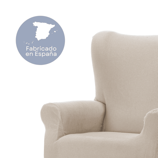 Capa Protetora para Poltrona Java Relax Marfim Donegal Collections Capa Protetora para Poltrona Java Relax Marfim Donegal Collections