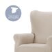 Funda Cubre Protector Sillón Relax Java Donegal Collections Funda Cubre Protector Sillón Relax Java Donegal Collections Crudo