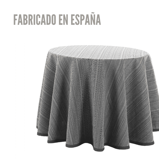 Saia de Mesa Camilla Riby 90x90cm Gris Donegal Collections