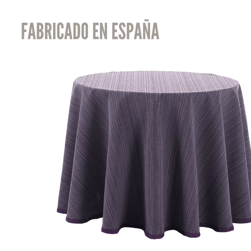 Saia de Mesa Camilla Riby Redondo 90cm Lila Donegal Collections