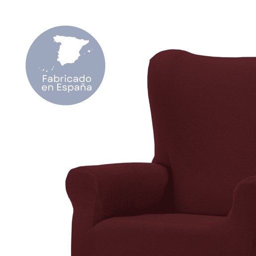 Capa elástica para Cadeira Java Bordéus Donegal Collections Capa elástica para Cadeira Java Bordéus Donegal Collections